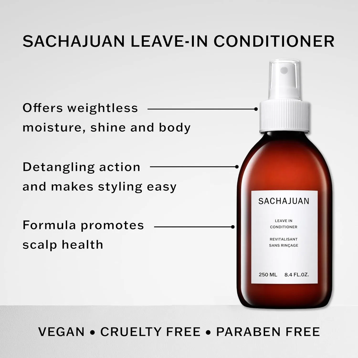 Несмываемый кондиционер для волос «Leave in Conditioner» от SACHAJUAN, 250 мл Sachajuan — фото 2