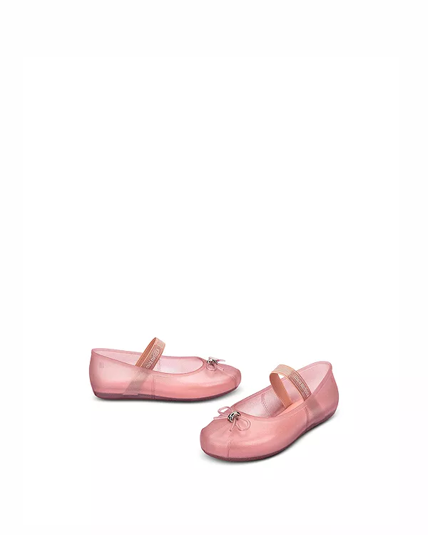 Балетки Sophie для девочек - для малышек и для взрослых Mini Melissa, розовый — фото 2