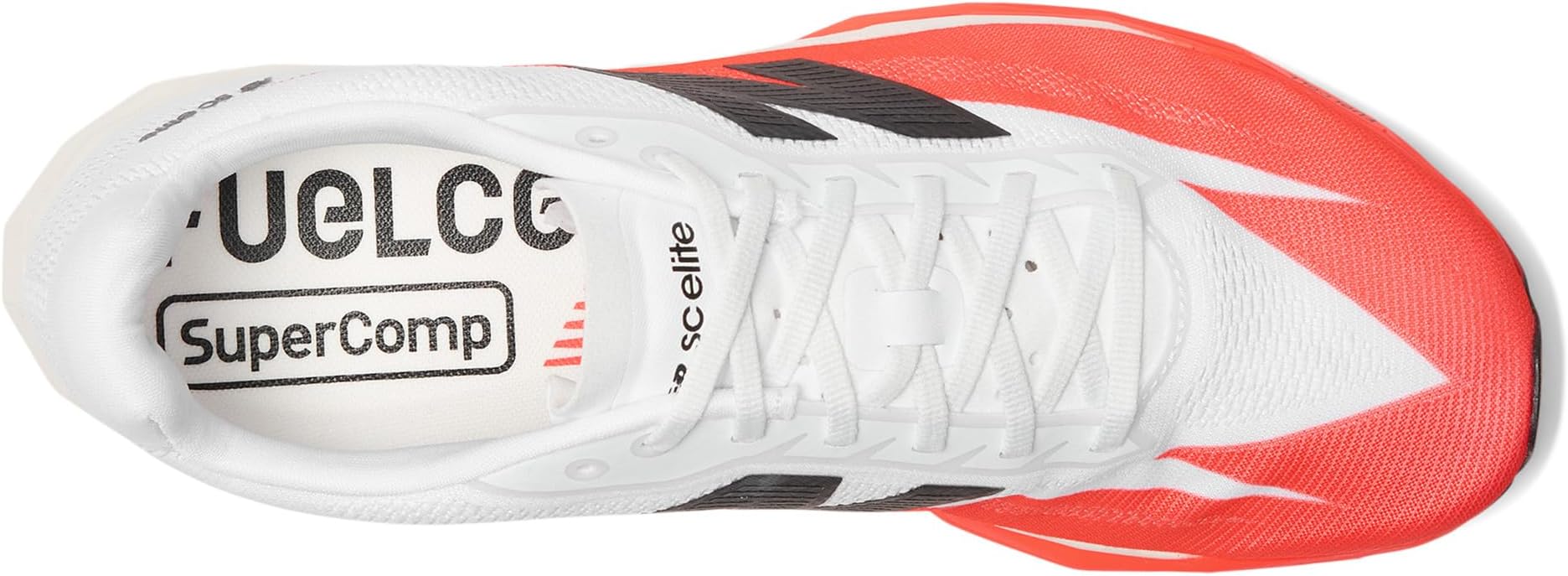 Кроссовки New Balance FuelCell SuperComp Elite v5, цвет Urgent Red/White/Black — фото 2