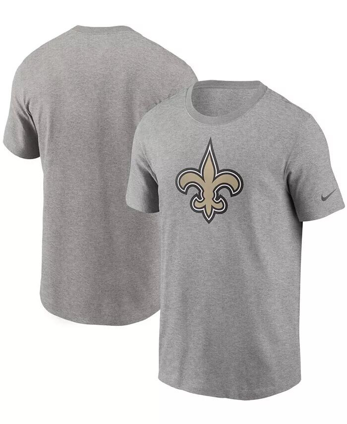 

Мужская серая футболка с логотипом New Orleans Saints Primary Nike