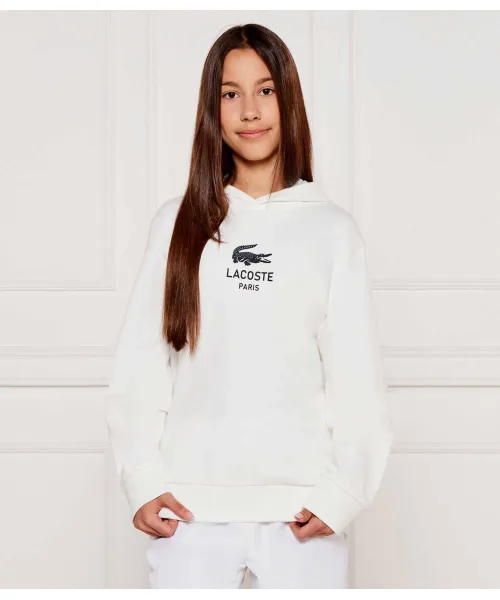 

Толстовка Regular fit Lacoste, белый