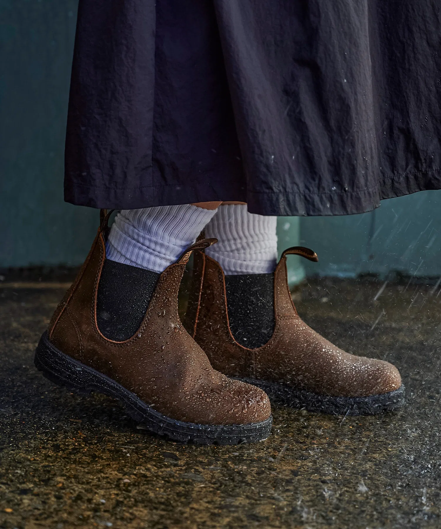 Унисекс дождевые ботинки Blundstone CLASSICS BS1609251 коричневые — фото 2
