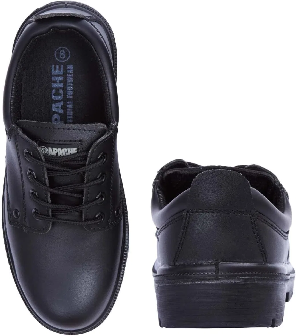 Апачи, мужские низкие туфли Sterling Safetywear, Black — фото 3