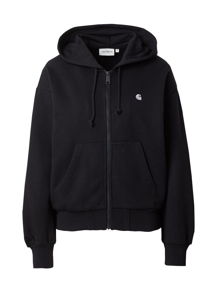 

Толстовка с капюшоном на молнии Carhartt WIP Zip-Up Hoodie Casey, черный