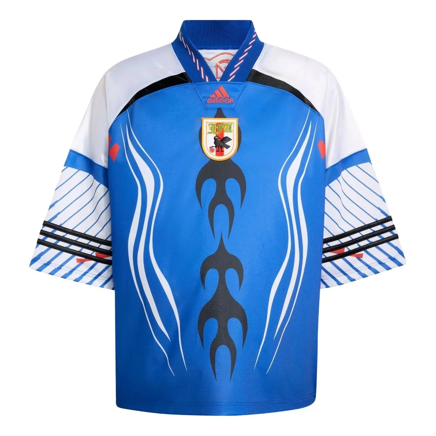 Футболка Adidas Bringback Remixed Japan Jersey 'Power Blue White Red'