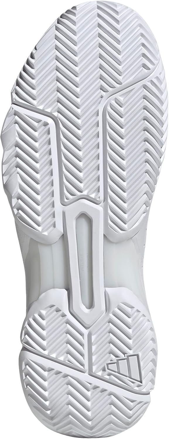 Теннисные кроссовки Adidas Courtjam Control 3 Premium, белый — фото 4
