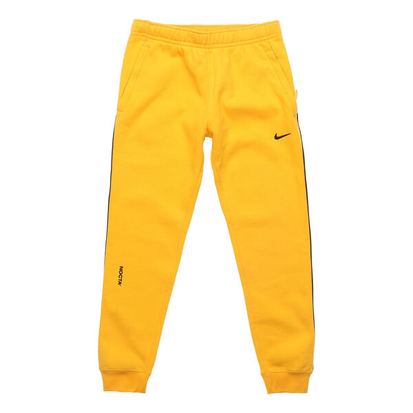 

Спортивные штаны Nike x Drake NOCTA Series Crossover Edging Bundle Feet Fleece Long Pants Asia Edition Large Gold, желтый