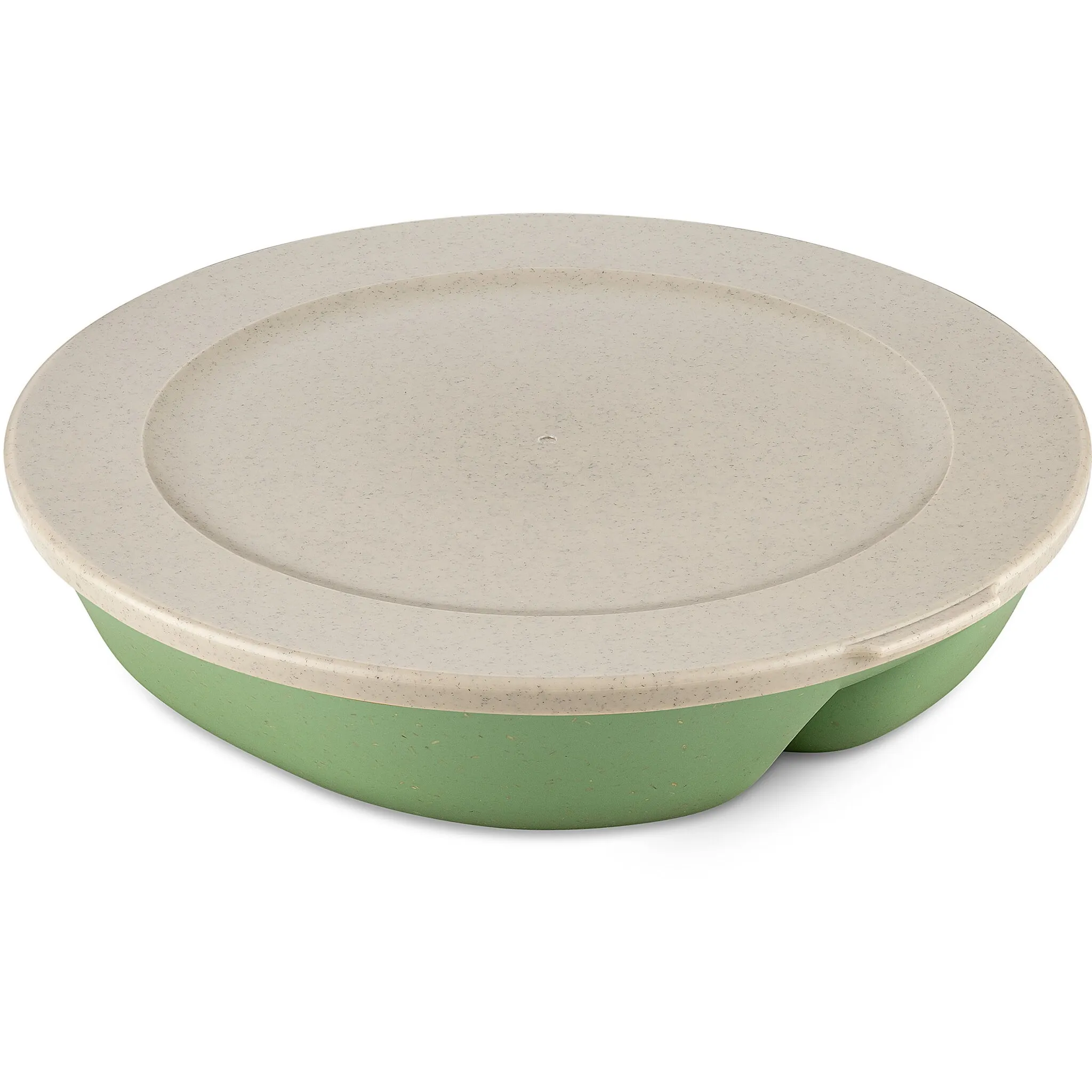 

KOZIOL Микроволновая тарелка «CONNECT SEPAREE», перерабатываемая + из биоциркулярного, экологически чистого материала, 1,5 литра, зеленый