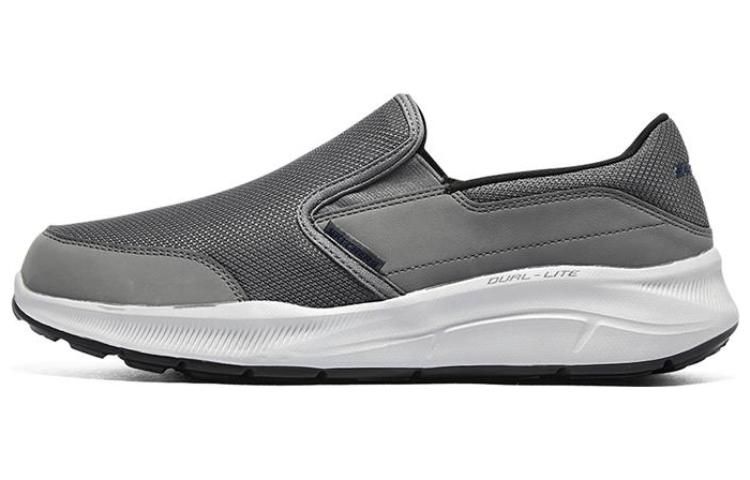 

Skechers Баланс 5.0 Амортизирующие износостойкие низкие беговые кроссовки мужские серо-белые
