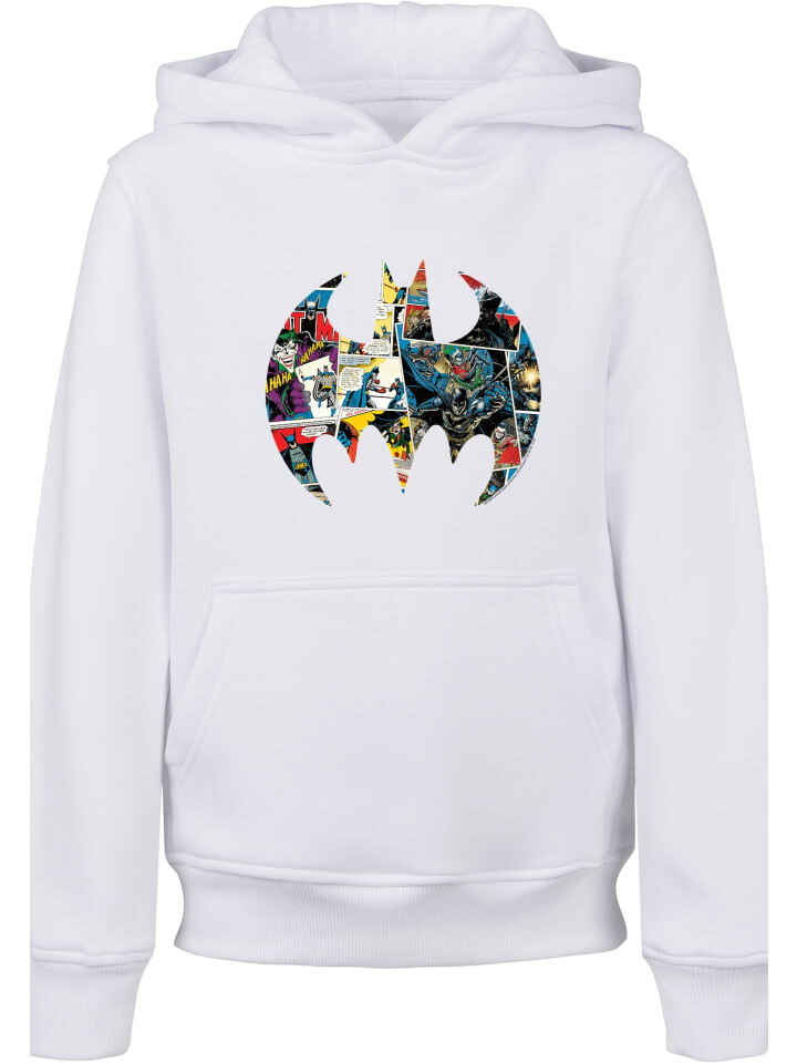 

Худи F4NT4STIC DC Comics Batman Comic Book Logo, белый