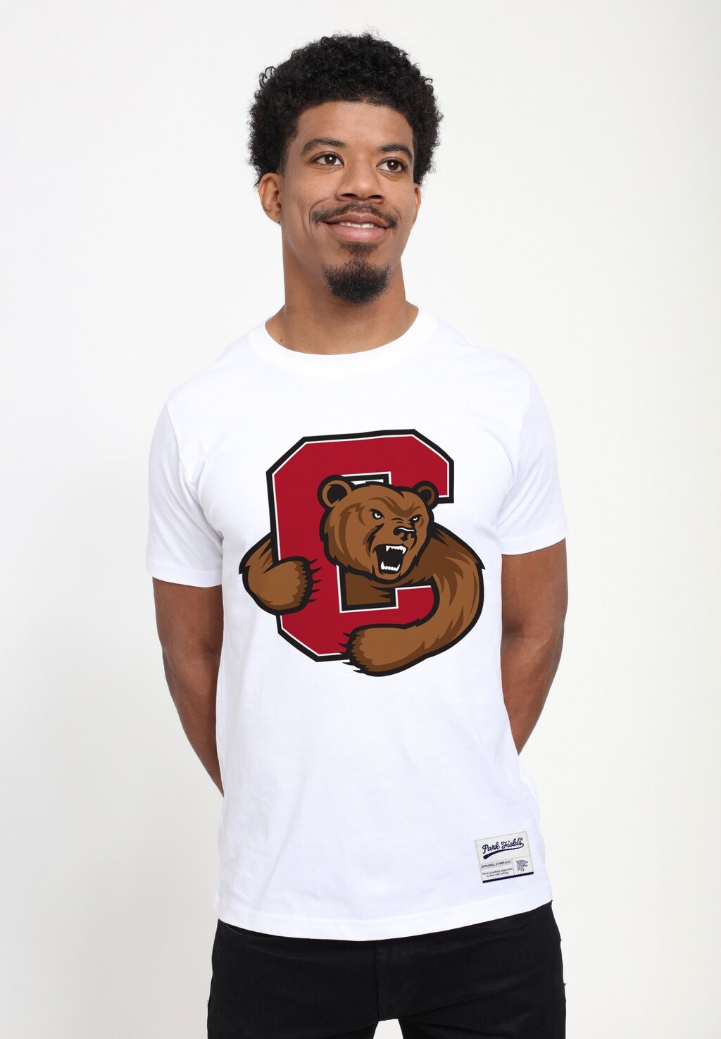 

Футболка с принтом PARK FIELDS CORNELL UNIVERSITY BEAR Henry Tiger, белый