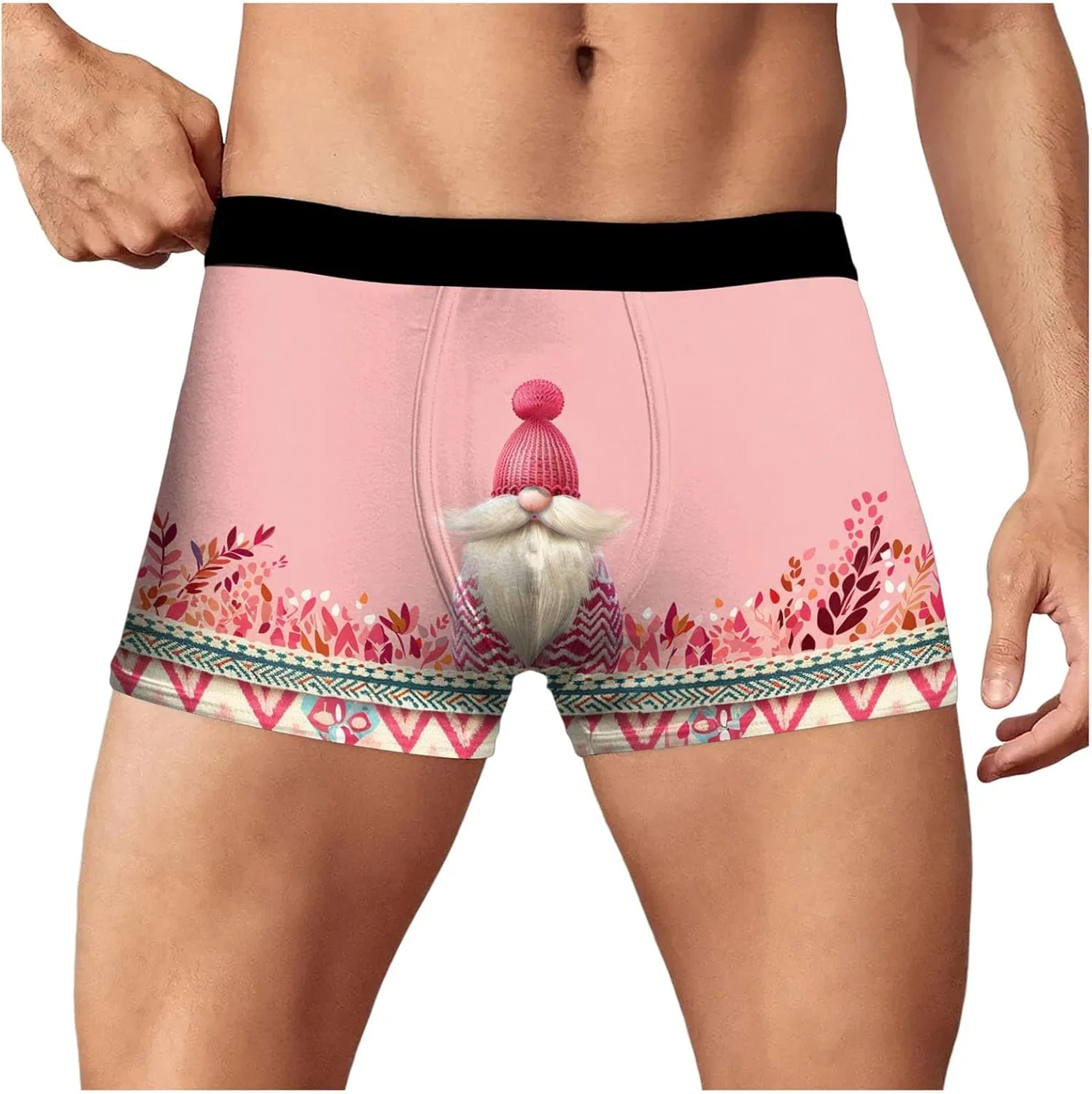 Боксеры забавные Christmas Underwear, Pink #3