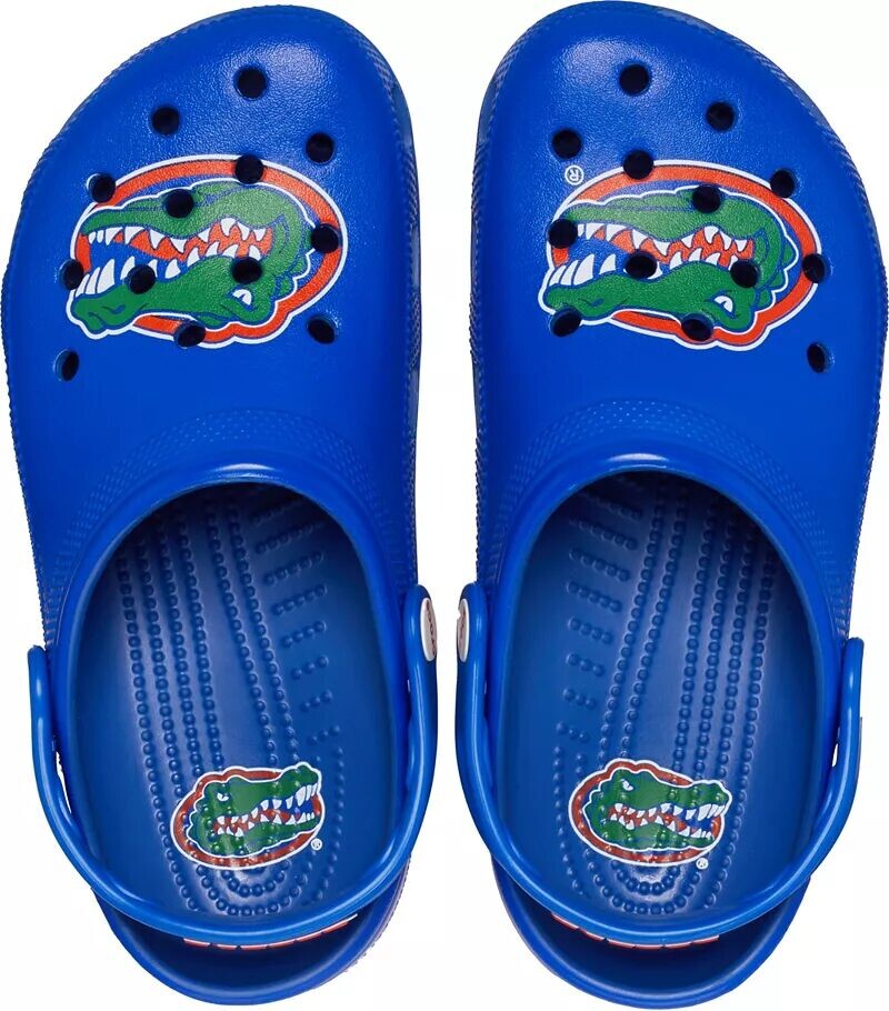 Классические сабо Crocs Florida Gators, синий — фото 4