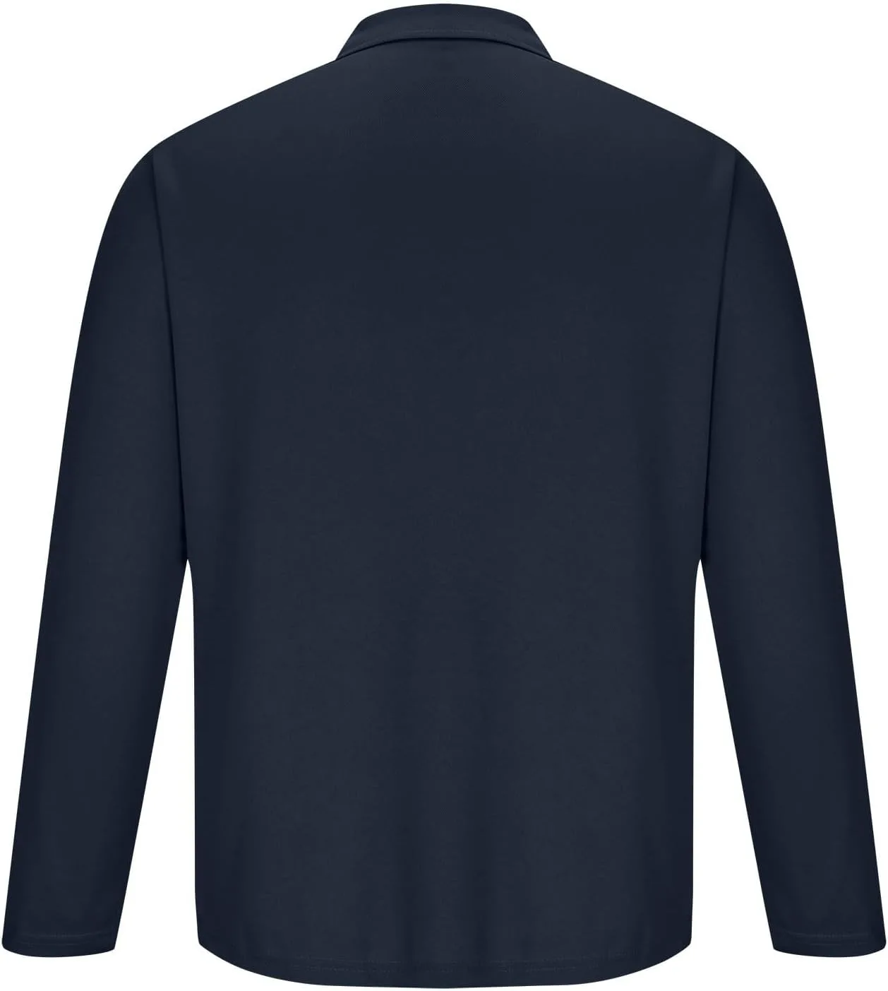 Мужская рубашка с длинным рукавом Button Down, осень-зима, Soft Solid, Business Casual, Moisture Wicking — фото 3