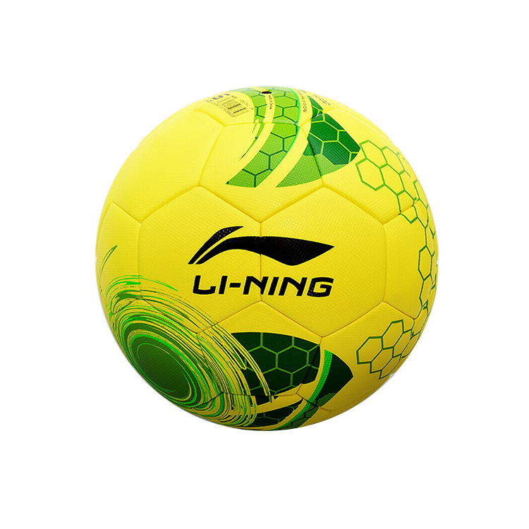 

LINING LFQK579 2 футбольный мяч PU бесшовный термосварной унисекс neon yellow green