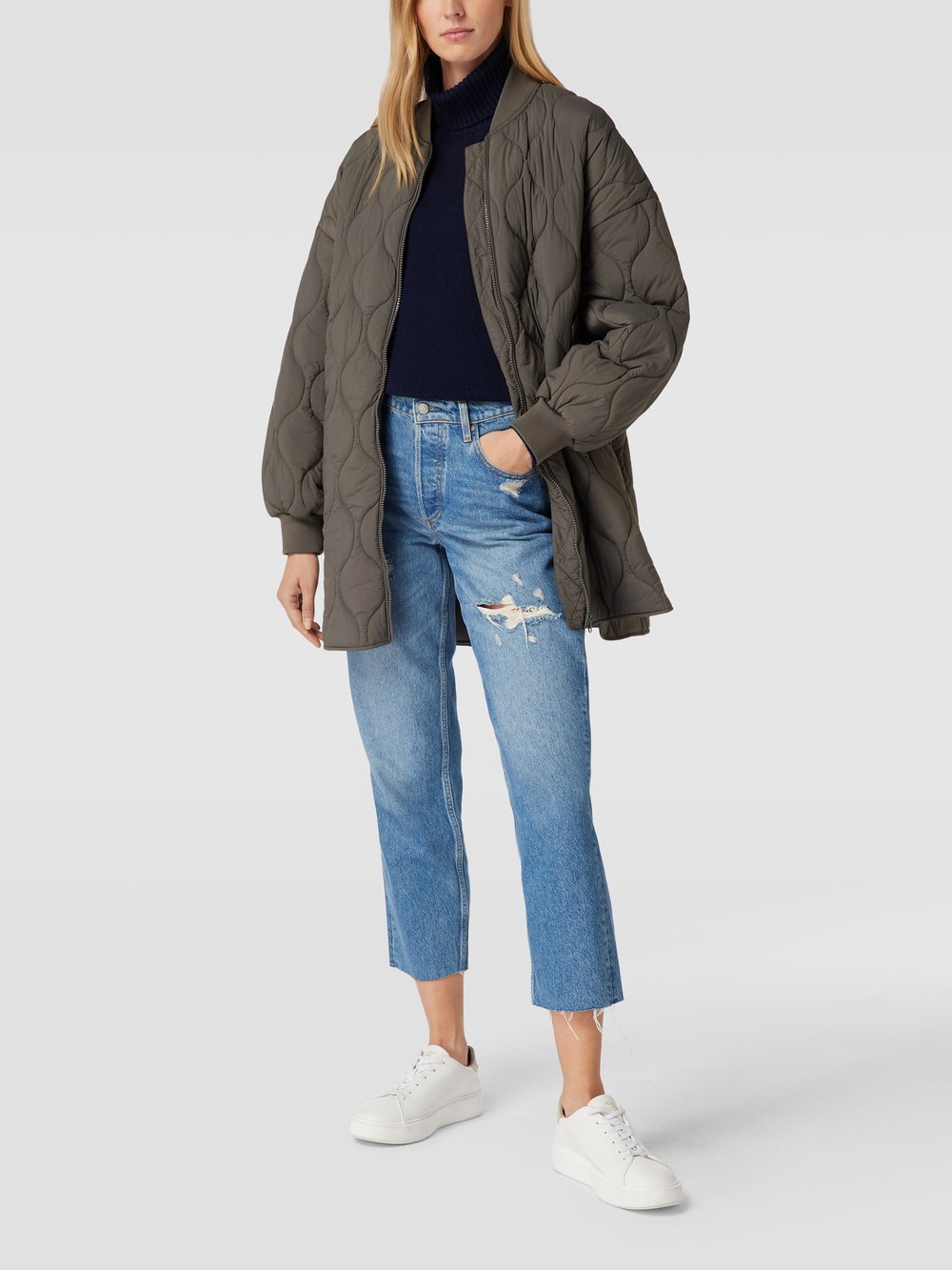 

Стеганая куртка с боковыми карманами Jake*s Collection