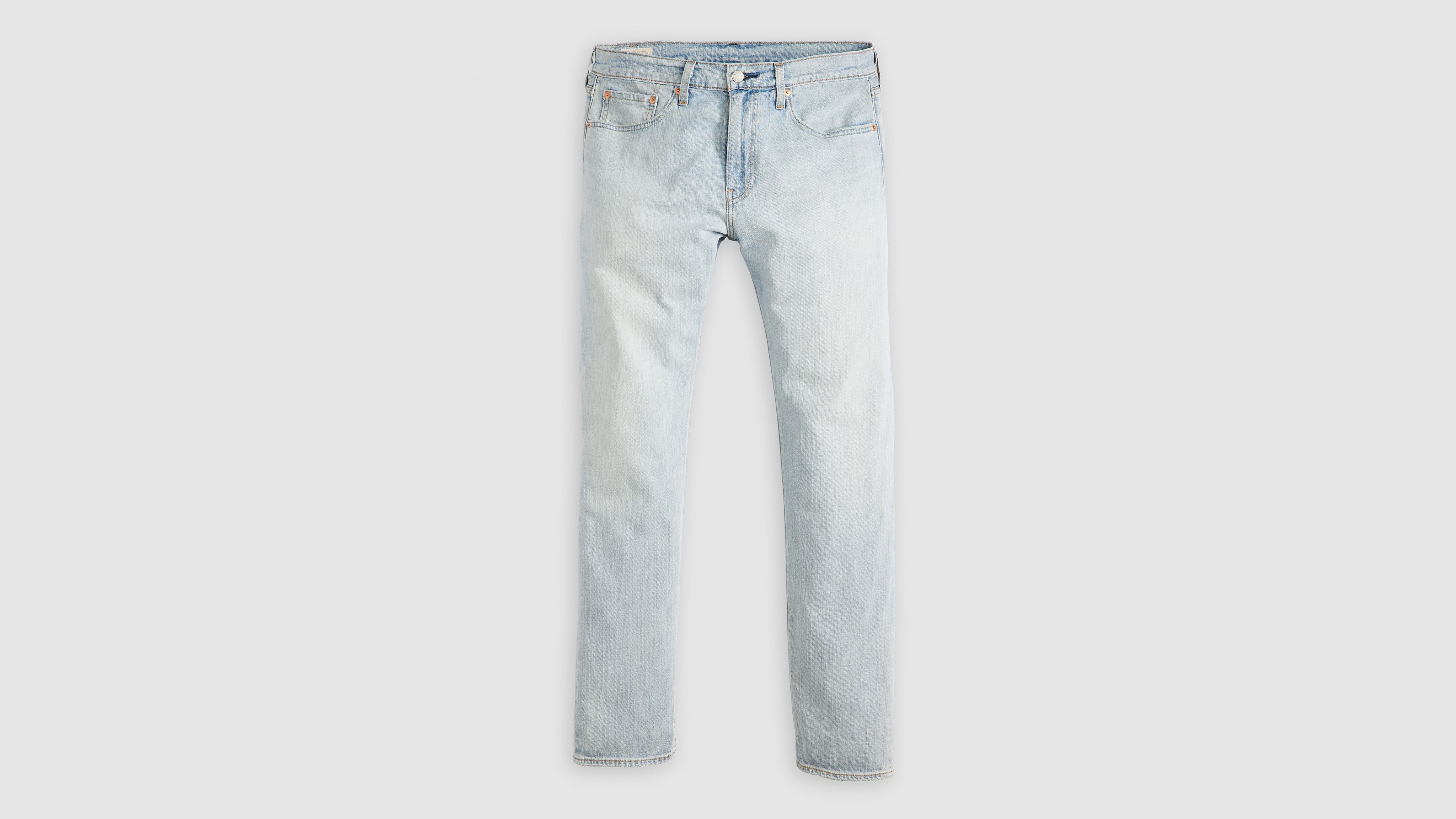 502 Taper Fit Linen+ Denim мужские джинсы Levi's, цвет Pale Moonlight - Light Wash — фото 4