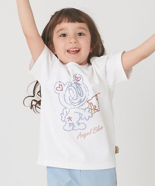 Футболка «Сверкающий камень Накамура-кун» [100 см] Pom ponette junior, White — фото 3