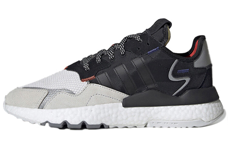 Кроссовки Adidas Originals Nite Jogger 3M Core, черный/белый