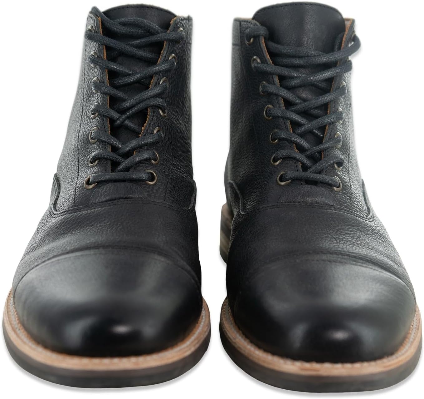 Ботинки Andres Handcrafted The Commander с закрытым носком и шнуровкой A1002 Andres Handcrafted Boots, черный — фото 3