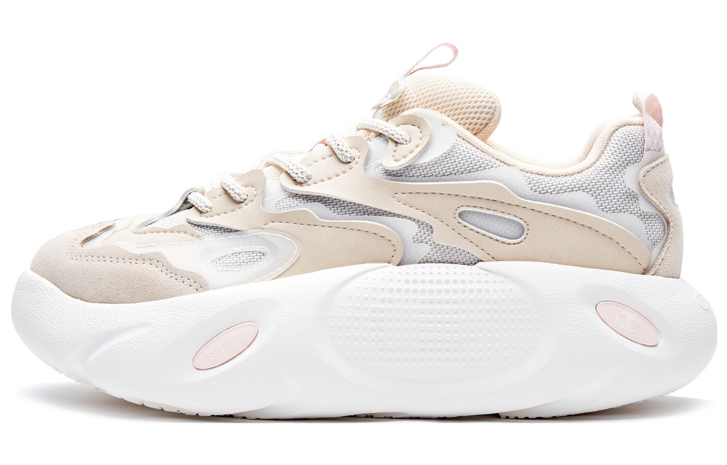 

Женские спортивные массивные кроссовки Champion в стиле ретро, Light Khaki
