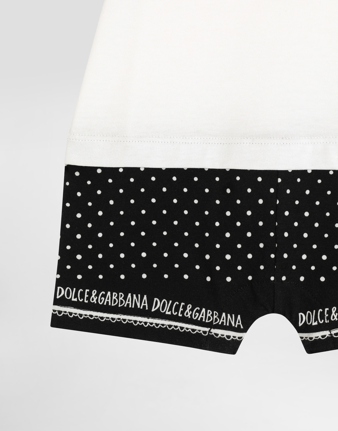 Подарочный набор из двух предметов из джерси с принтом банданы Dolce&Gabbana, мультиколор — фото 4