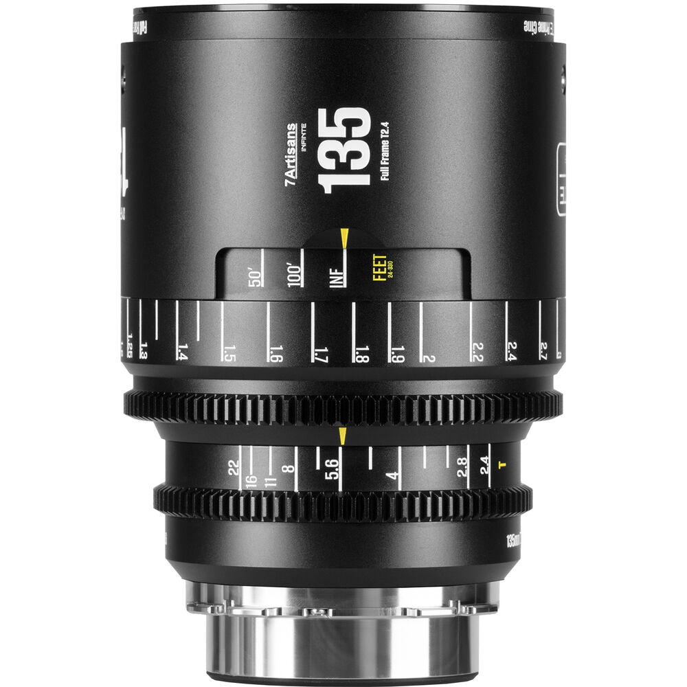 

Кинообъектив 7Artisans INFINTE 135 мм T2.4 (Canon EF, черный)