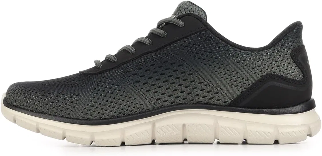 Мужские кроссовки Skechers Track Revno, Olive Black — фото 4