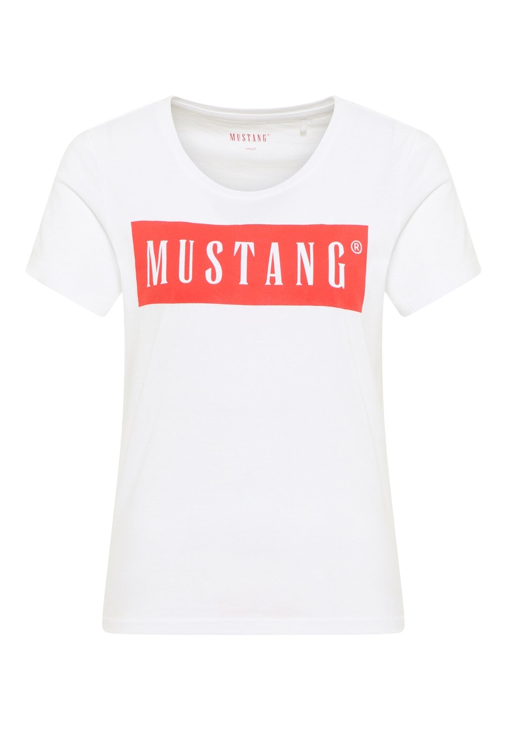 

Футболка с принтом Mustang, белый