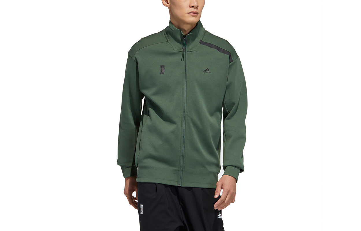 

Куртка мужская зеленая Adidas, зеленый