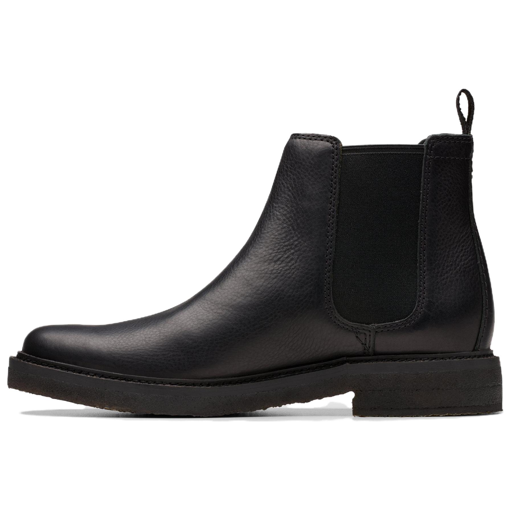 

Clarks Короткие мужские ботинки челси, черные