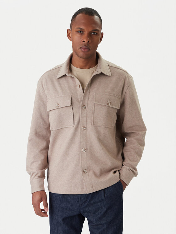 

Демисезонная куртка classic fit M5BP28 K0801 Guess, бежевый