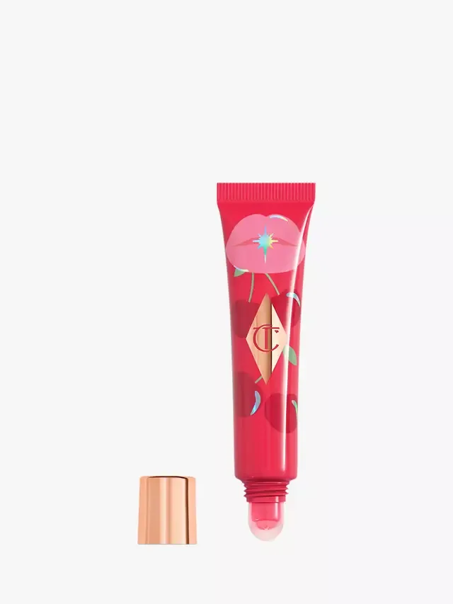 Бальзам для губ Charlotte Tilbury — Нектарное масло для губ Unreal Lips Healthy Glow , Juicylicious Cherry Glaze