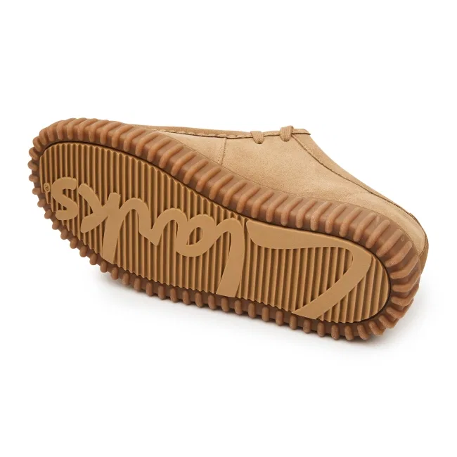 Мужские повседневные туфли Thorhill Lo, тёмно-песочные, от Clarks — фото 4