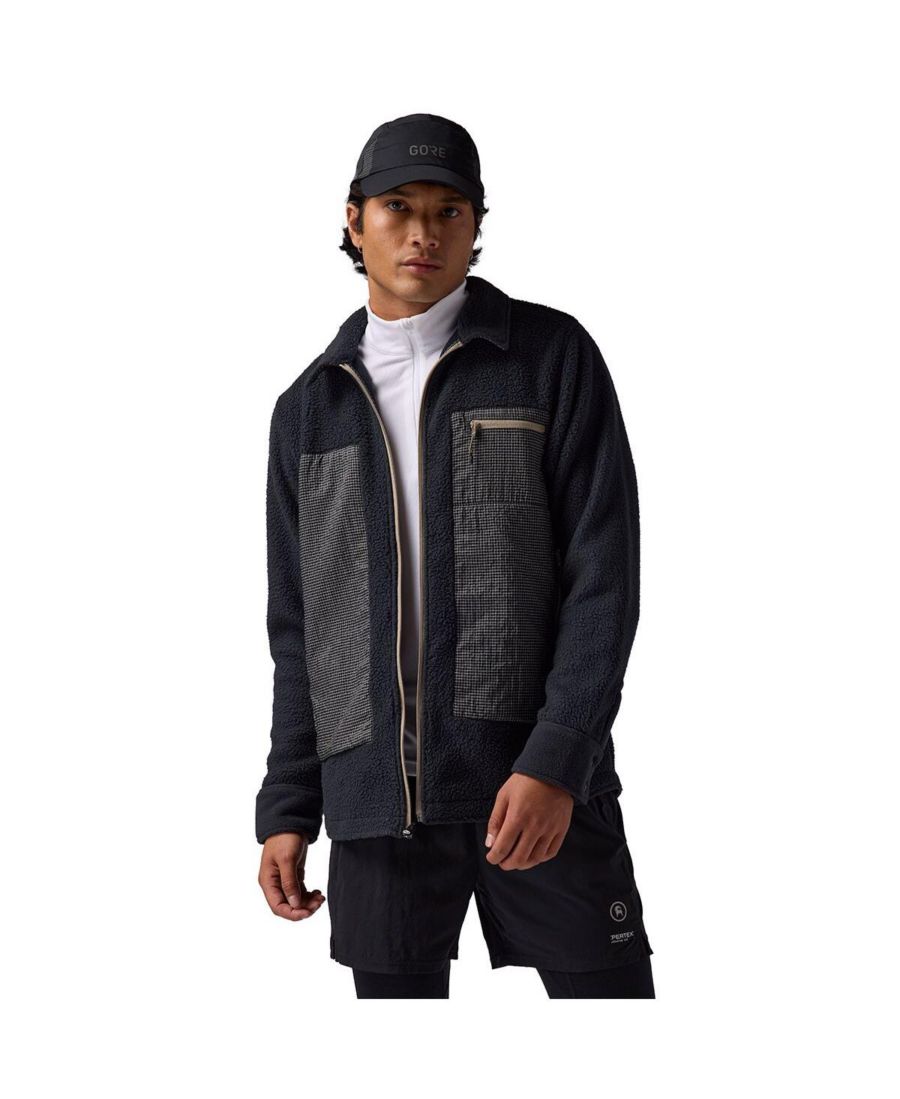 

Мужская флисовая куртка Wander Pile-Fleece Shirt Jacket - Флисовые куртки Backcountry, Black