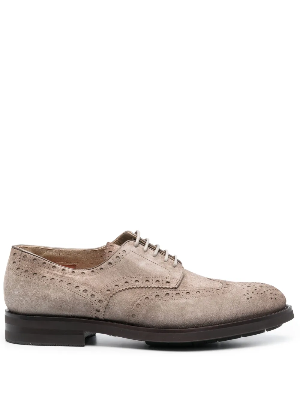 

Броги Emil с перфорацией Santoni, нейтральный