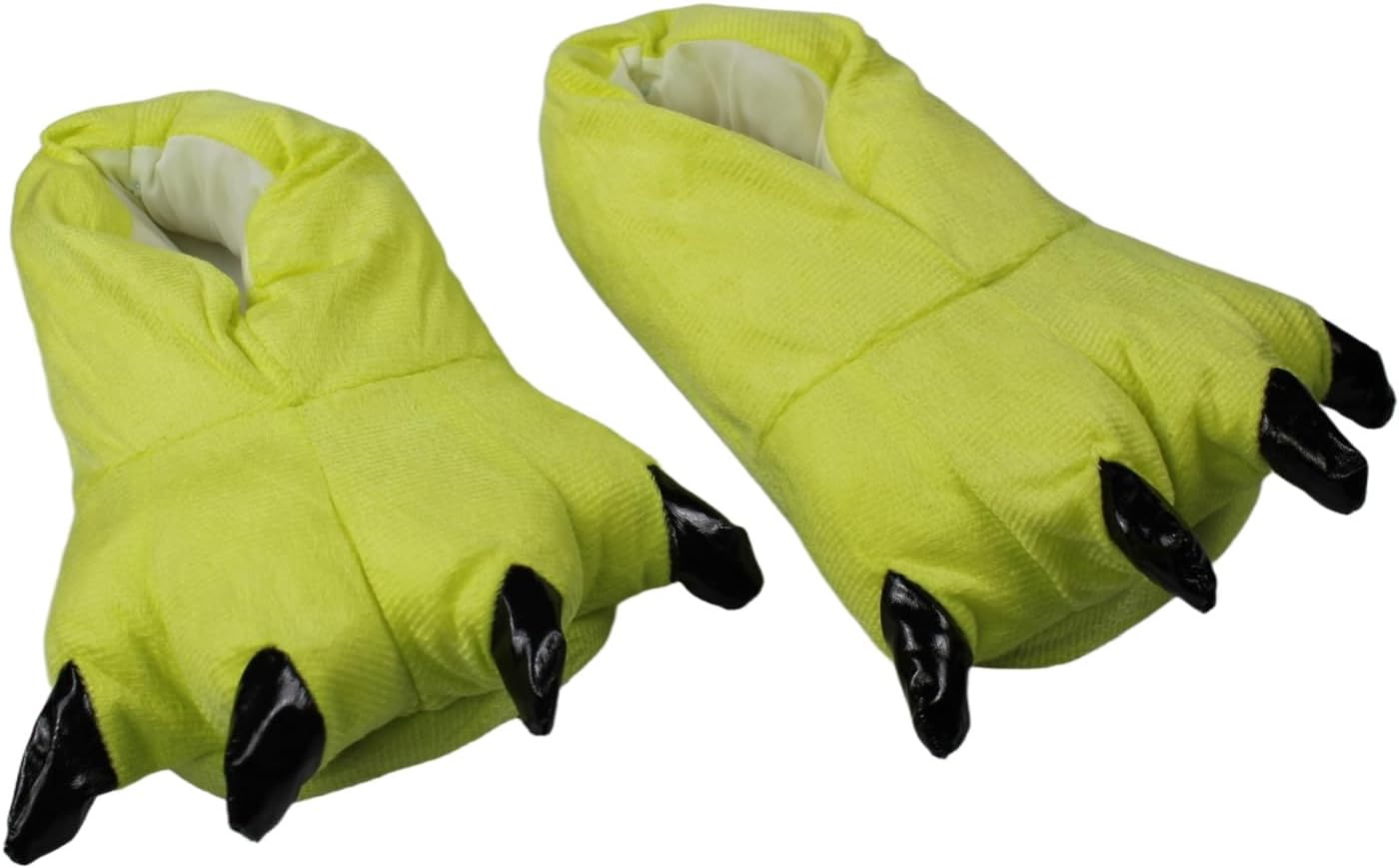 

Забавные домашние тапочки с лапами медведя для женщин, мужчин и детей, теплые и пушистые Shinemem, светло-зеленый