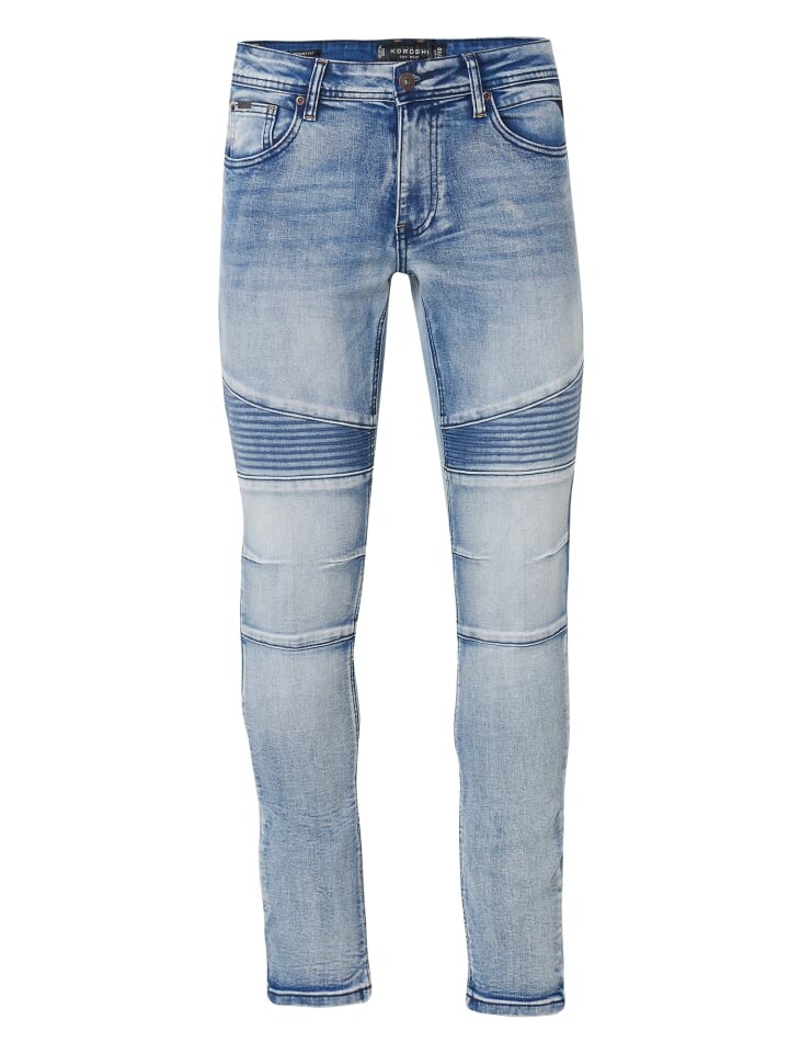 

Джинсы KOROSHI Biker skinny fit jeans., синий