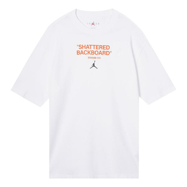 

Футболка Men's Air Jordan Alphabet Pattern Round Neck Short Sleeve White T-Shirt, мультиколор, Серый, Футболка Men's Air Jordan Alphabet Pattern Round Neck Short Sleeve White T-Shirt, мультиколор