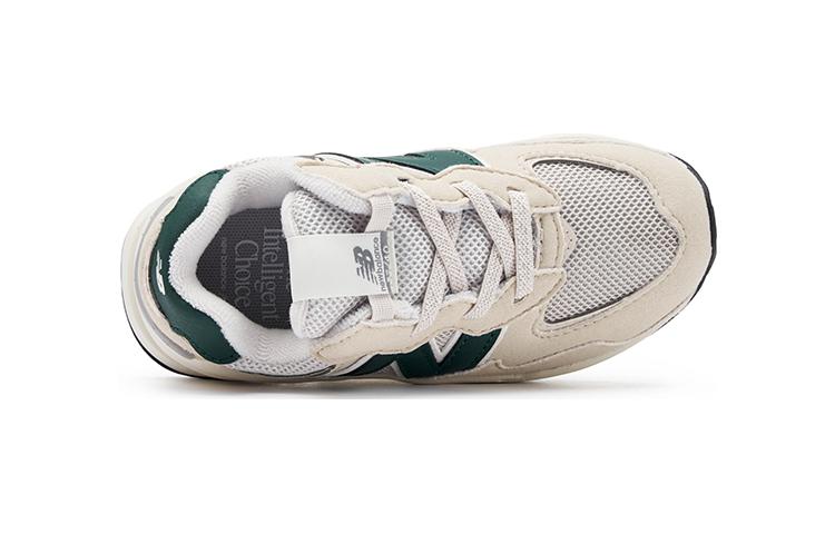 Низкие кроссовки New Balance 5740 для малышей Бежевый Зеленый — фото 4