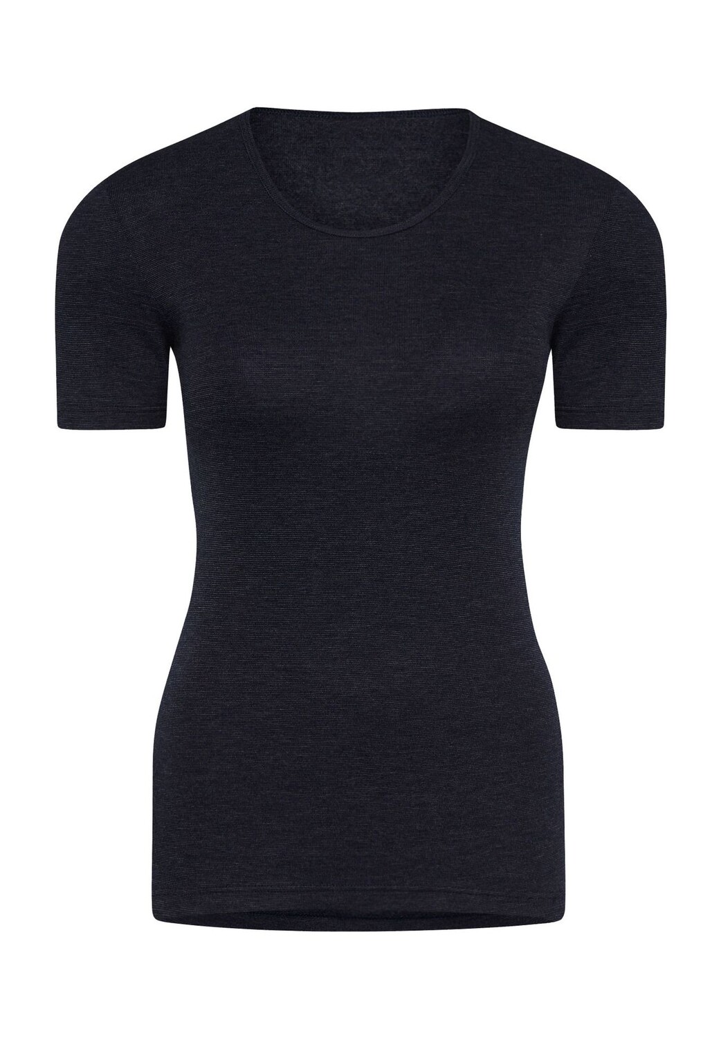

Футболка, круглый вырез, однотонная, женская Con-Ta, цвет Marine Melange