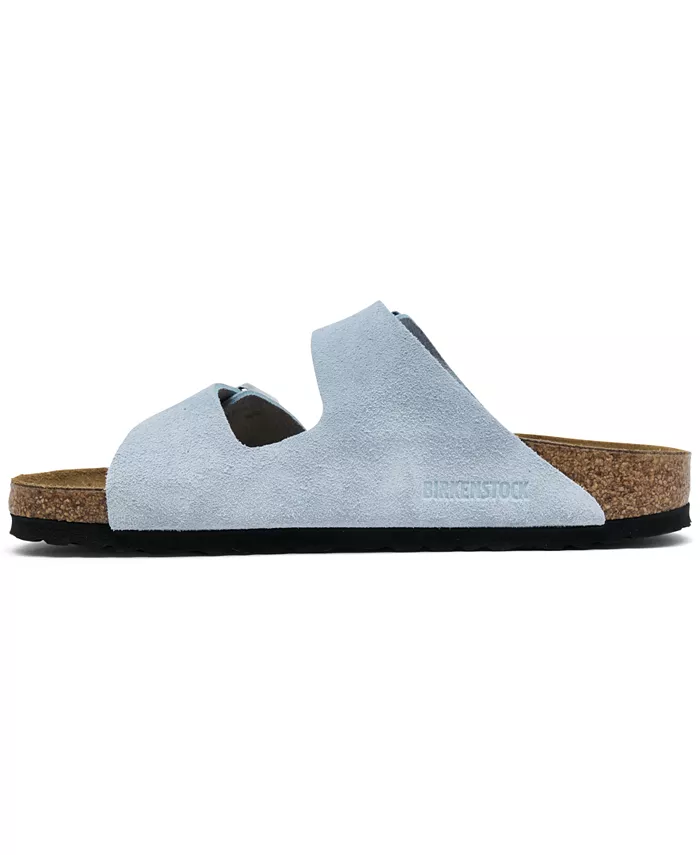 Женские сандалии Arizona из замши и кожи от Finish Line Birkenstock, синий — фото 2