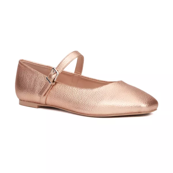 Женские балетки Page New York & Company, цвет copper