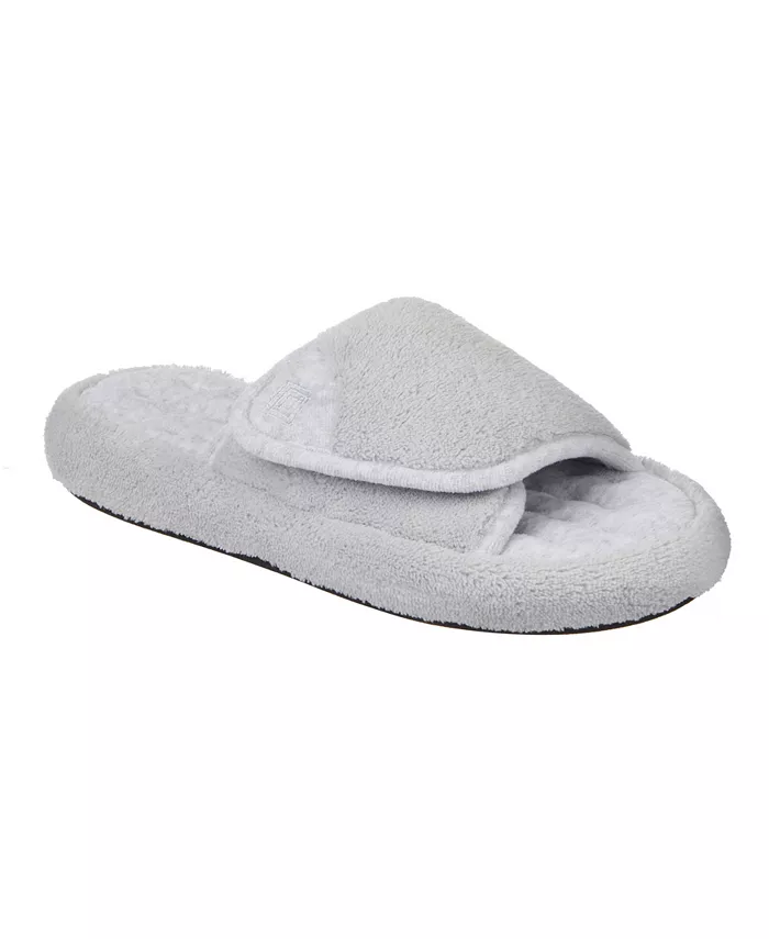 Женские тапочки-сабо Spa Slide из микрофлеса Isotoner Signature, серый