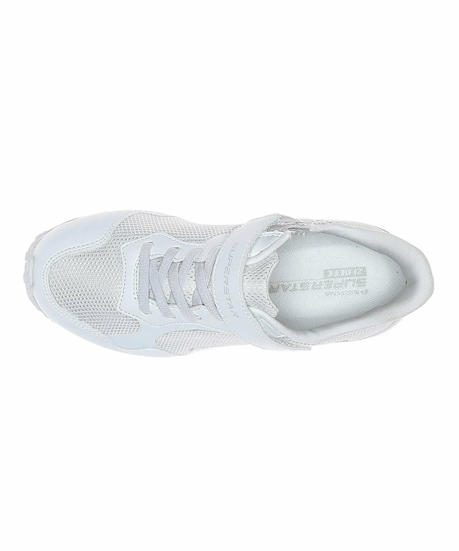 Детские кроссовки MoonStar SS J1249 белого цвета Superstar, white — фото 3