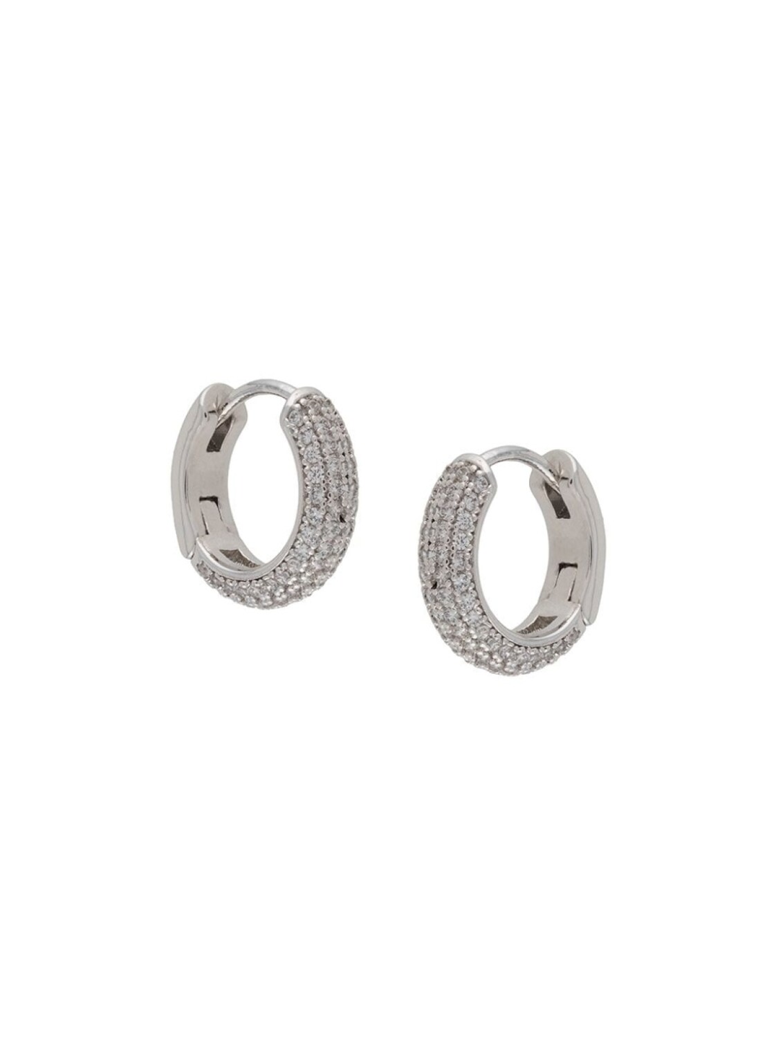 

Серьги-хагги размера мини Kate Spade, серебряный