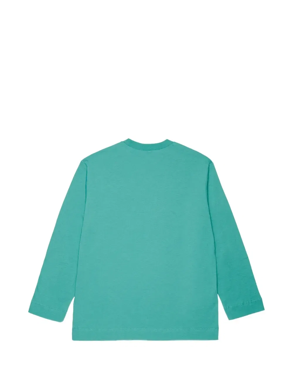 Футболка с длинным рукавом с логотипом Marni Kids, зеленый — фото 2