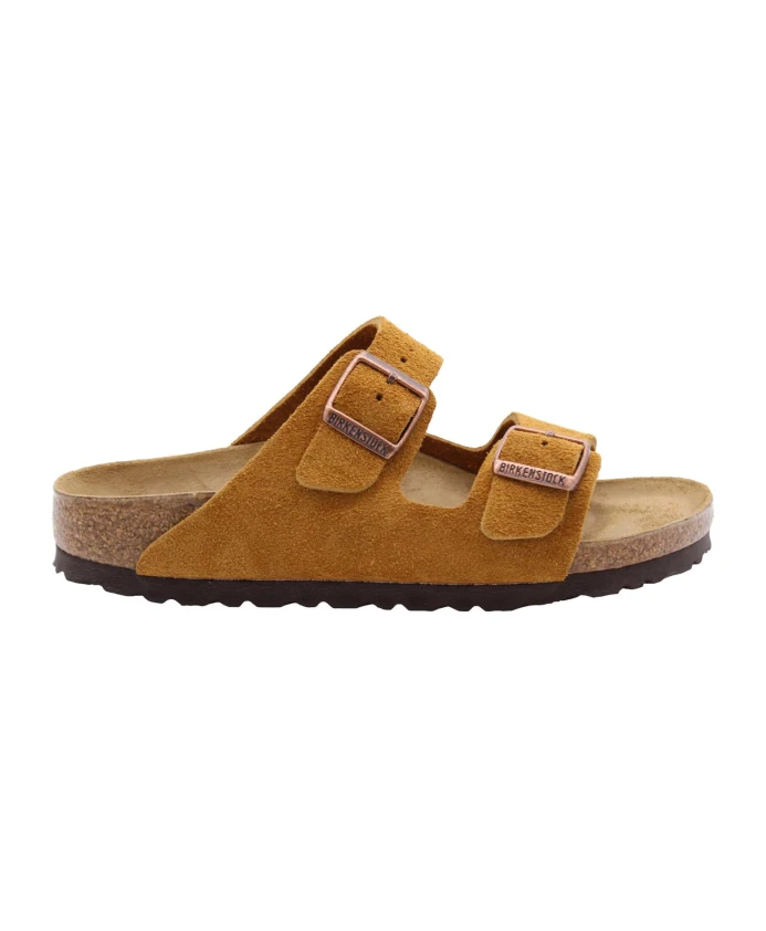 

Удобные тапочки с катапультной технологией. Birkenstock, коричневый