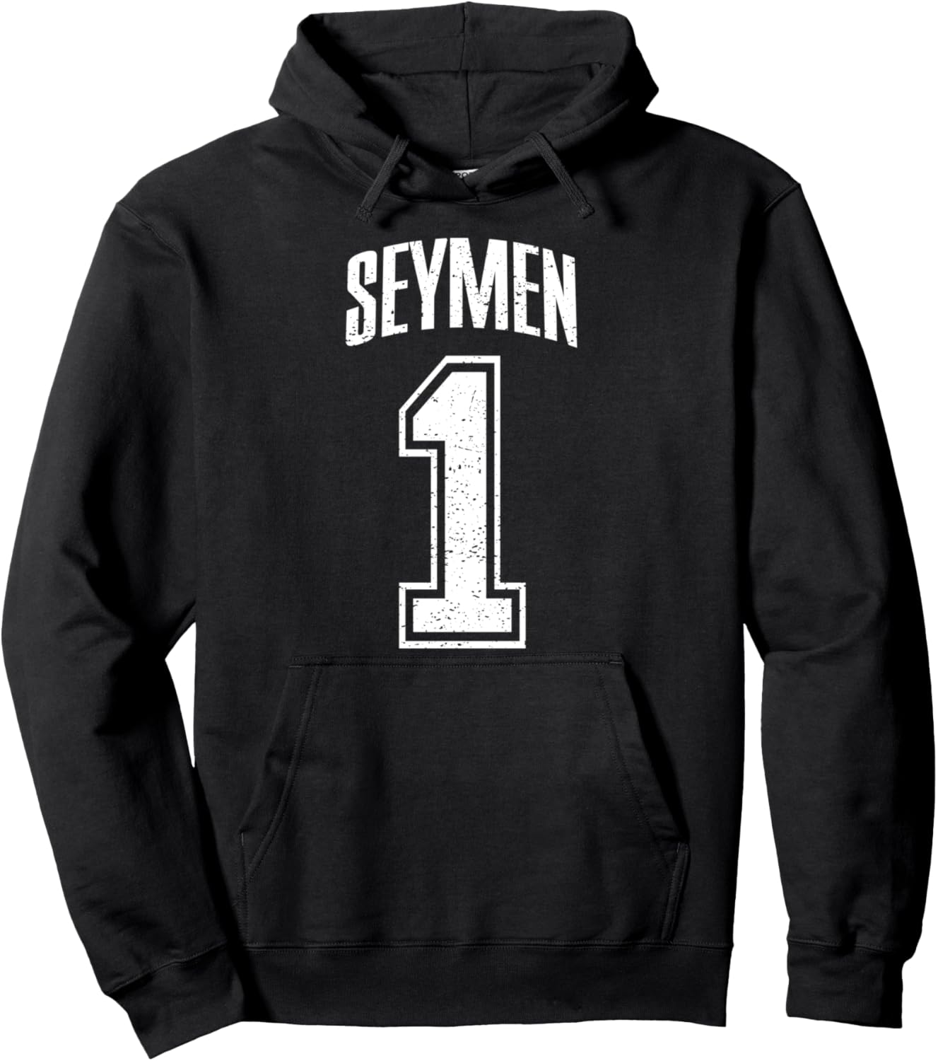 

Толстовка с капюшоном Seymen #1 Big Fan Seymen Support Goods And Fan Gifts For Men And Women, черный