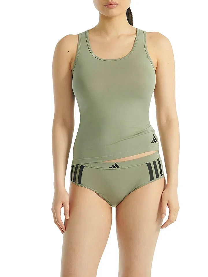 Слипы Adidas, зеленый